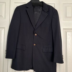 Men’s Navy Blue Blazer 38R